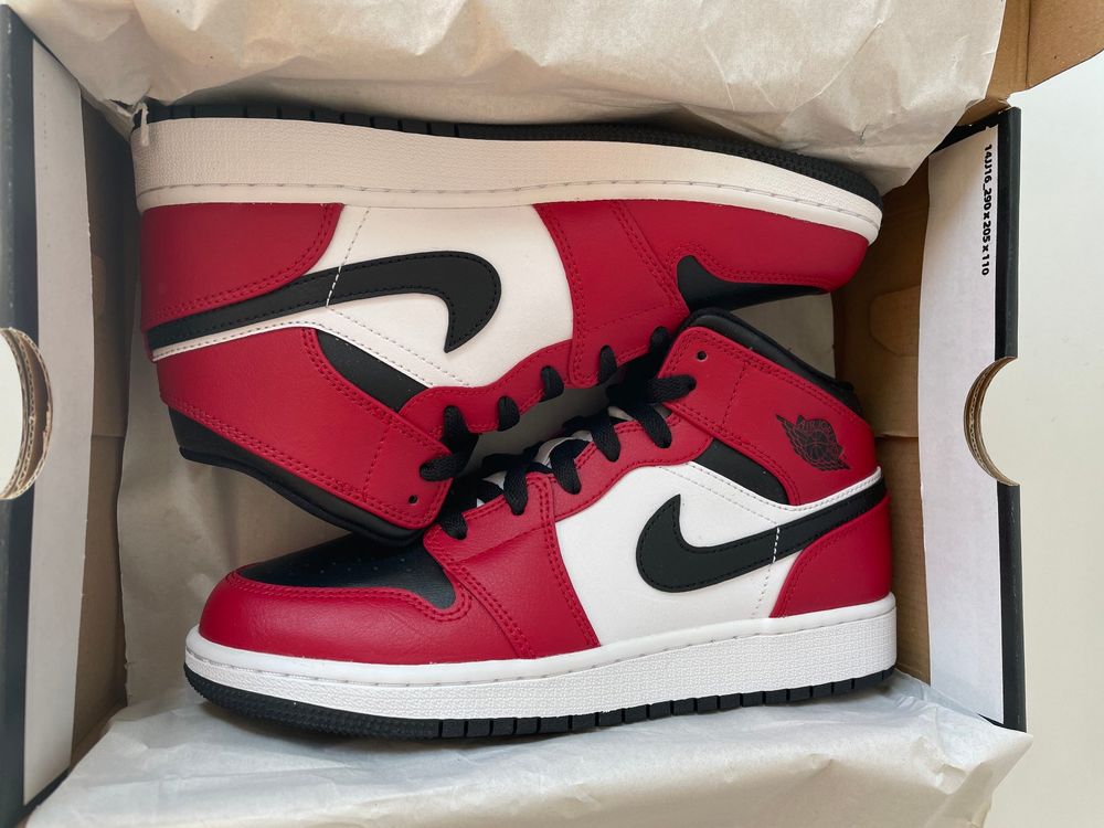 Jordan 1 mid chicago dames sale