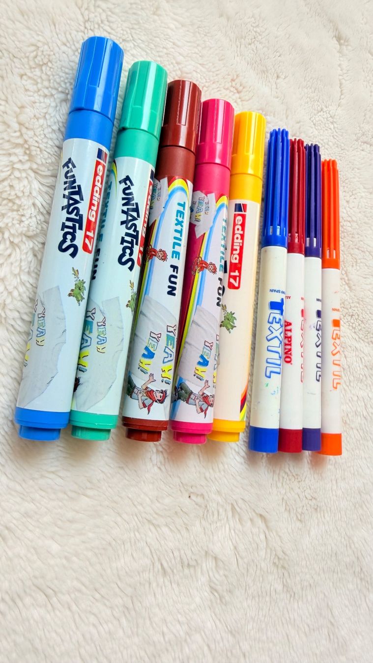 Crayons, crayons de couleur & craies: Textilmalstifte – D'occasion à Würenlos par Abracadabra26 1