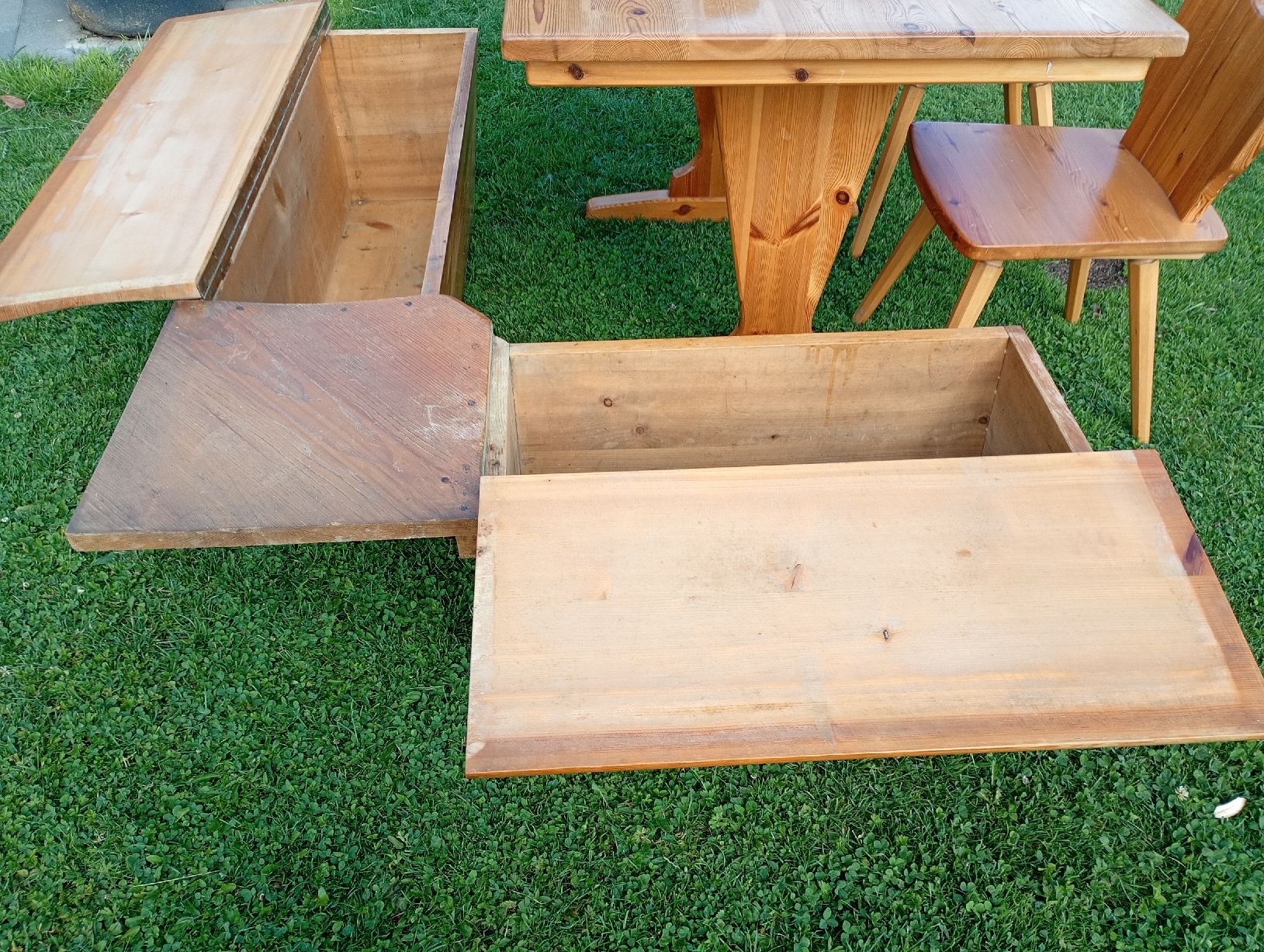 Tischset: Rustikales Eckbank-Set aus Holz – Gebraucht aus Werdenberg von claude-z3 2