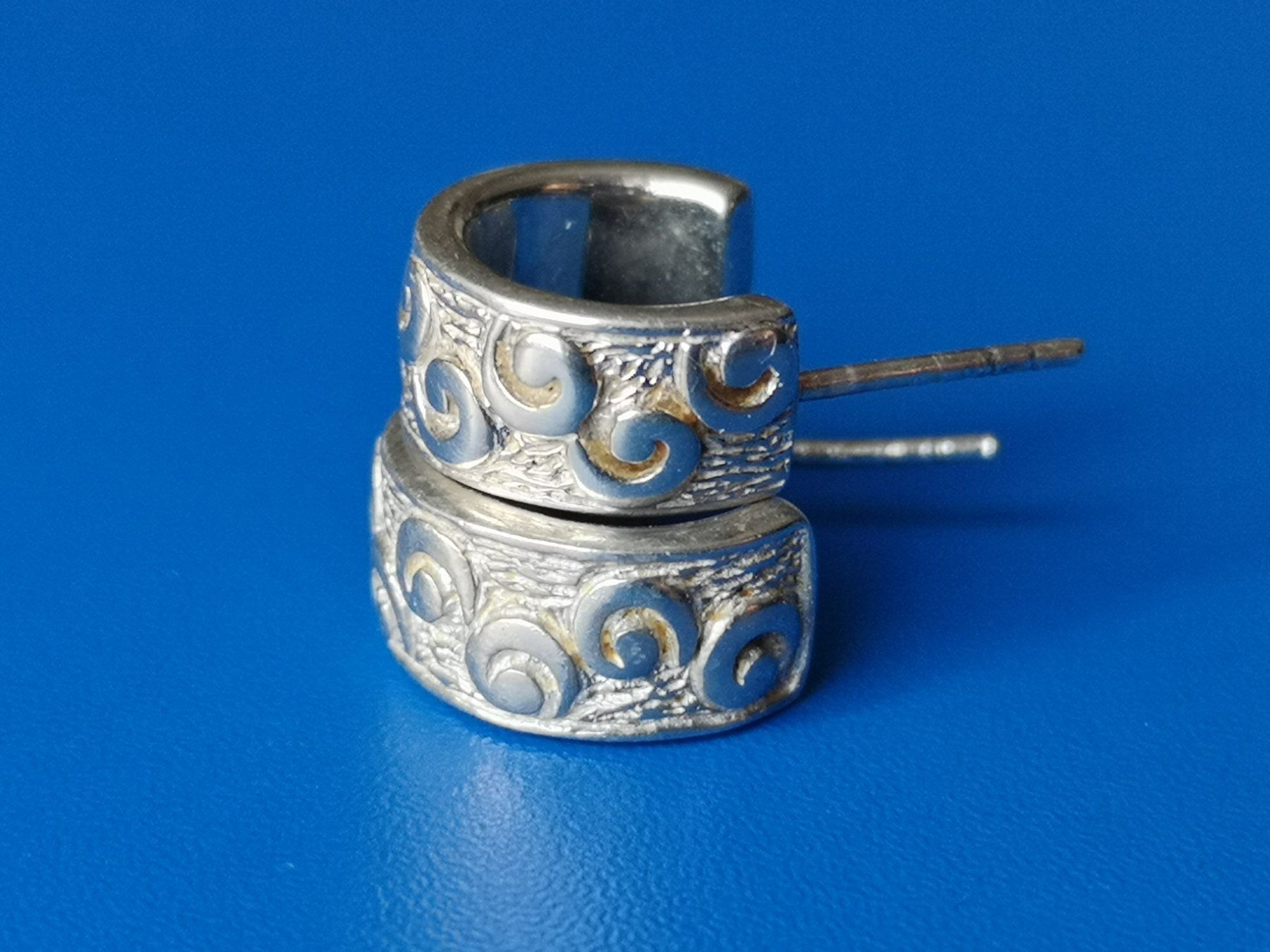 Orecchini pendenti & Orecchini a lobo: Massive Silber Ohrringe 925 – Usato da Schaffhausen venduto da Leveron13 8
