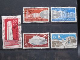 DDR 1960 Frühjahrsmesse / Mahnstätte gest