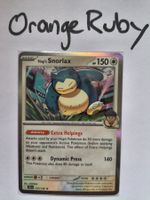 Hop's Snorlax 117/159 HOLO Journey Together JTG English