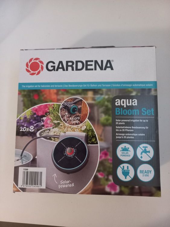 Gardena SolarBewässerung AquaBloom Set Kaufen auf Ricardo