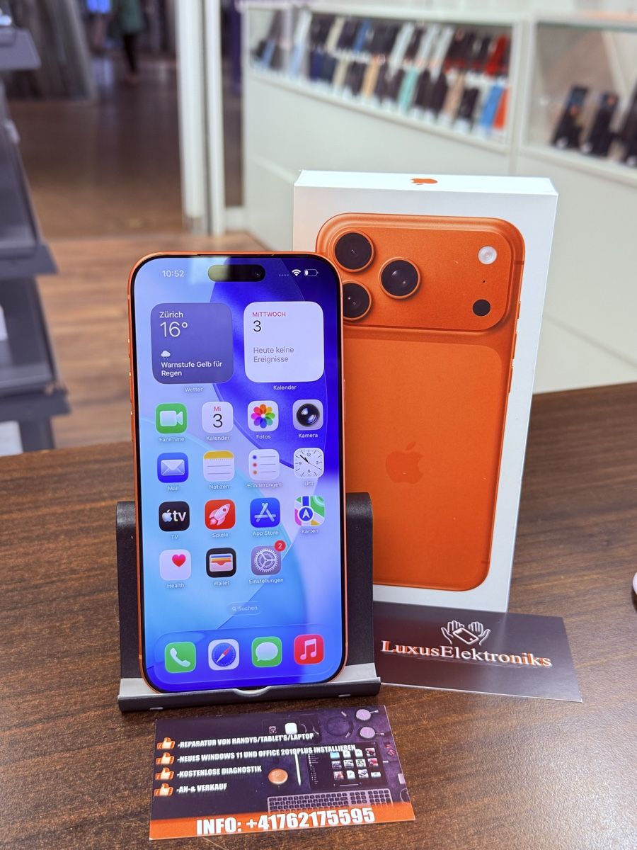 Apple Telefoni cellulari / Smartphones: iPhone 17 pro Max 2Tb Orange  – Usato da Uster venduto da jca_pr9r 1