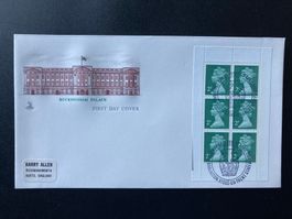 FDC aus Markenheftchen 1980 Wedgwood (Exklusivität!)