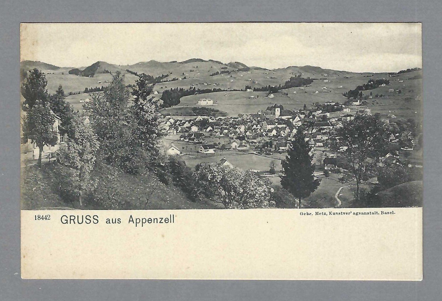 Cartoline postali: APPENZELL, *, VOR 1905, Ia – Usato da Pura venduto da ulisse1957