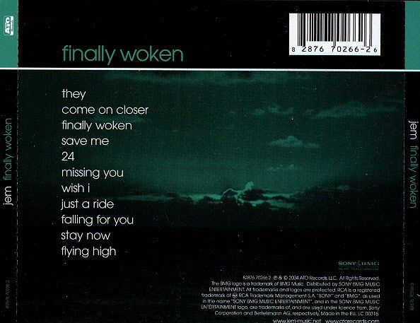 CD: Jem - Finally Woken – Usato da Uzwil venduto da visions77 1