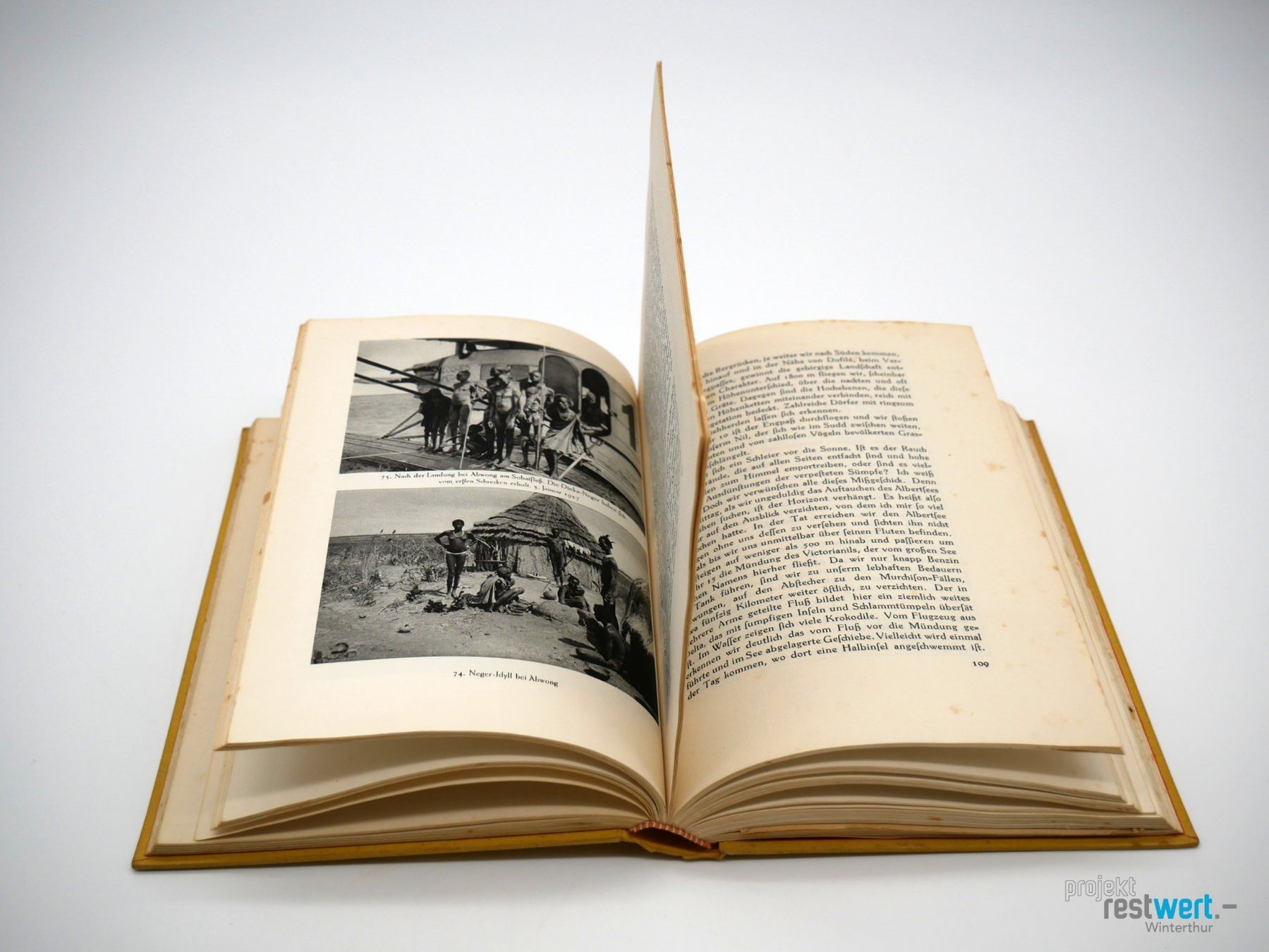 Bücher: WALTER MITTELHOLZER Afrika Flug – Gebraucht aus Winterthur von Restwert_Winterthur 3