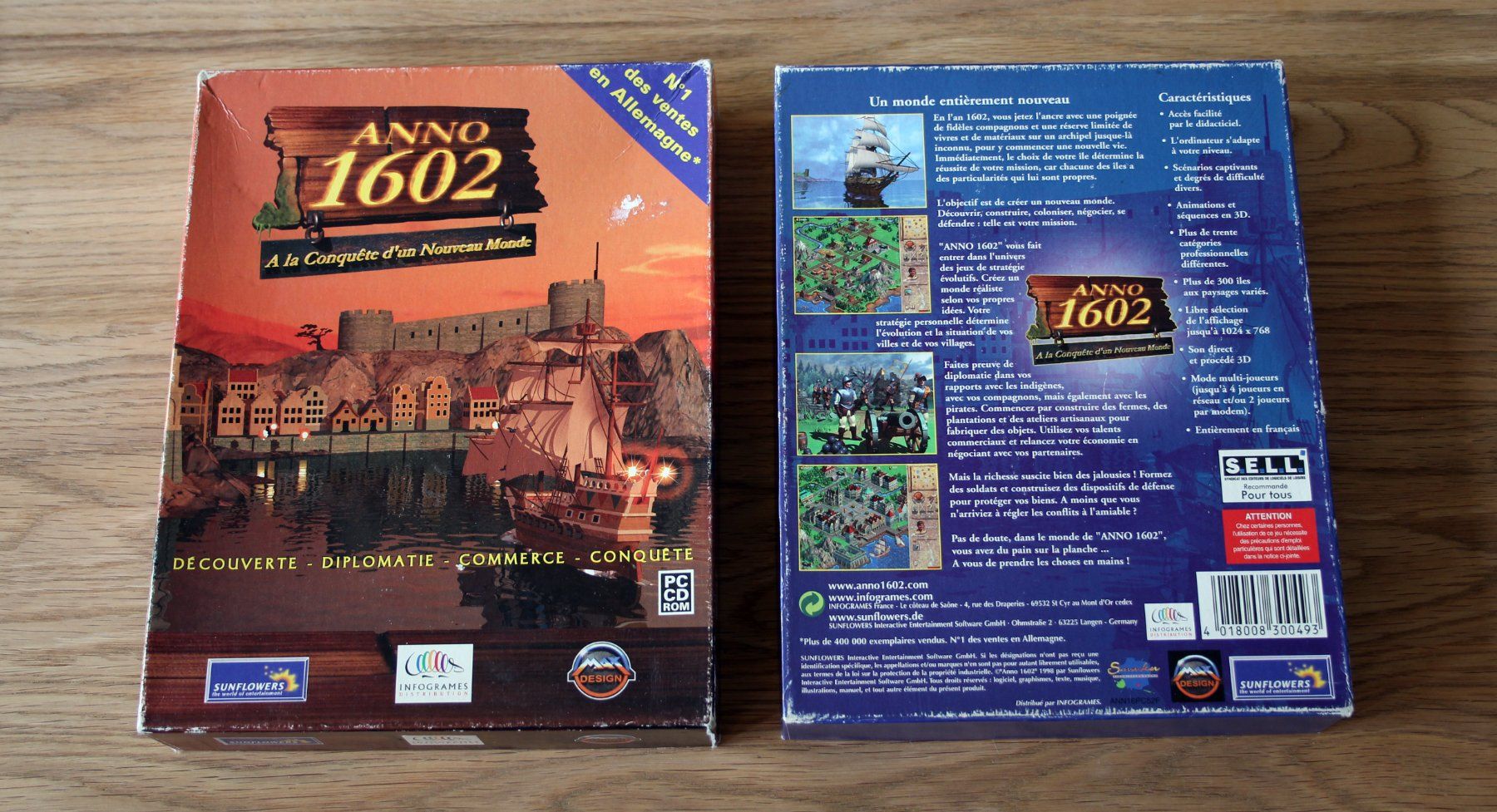 Giochi: Anno 1602 + 1503 + 1701 (VF) – Usato da Münchenbuchsee venduto da Chaoo