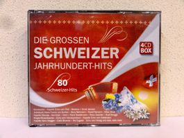 4 CD DIE GROSSEN SCHWEIZER JAHRHUNDERT-HITS