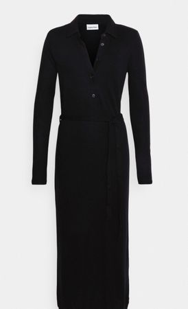 Strickkleid Wolle von Calvin Klein XS