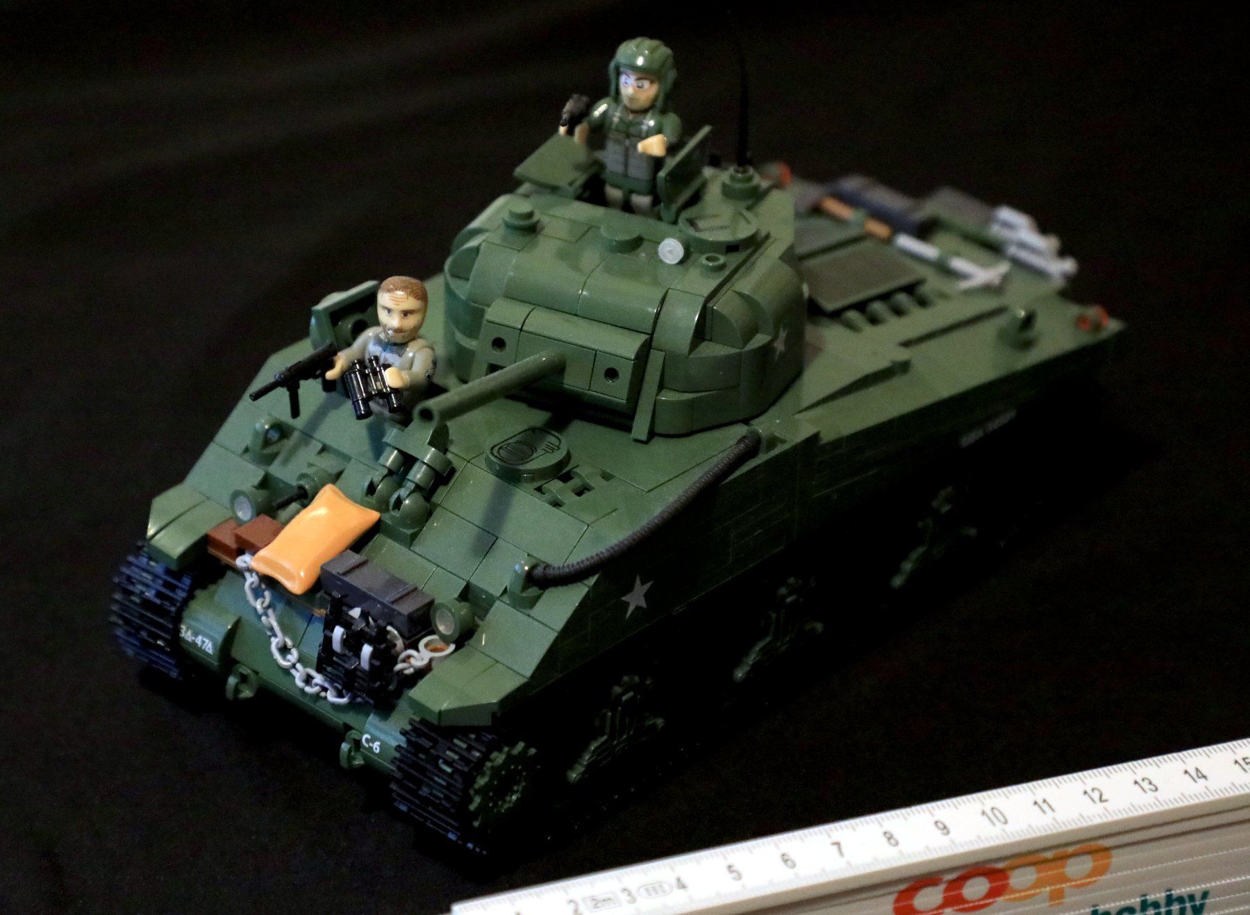 Kit di modellismo & Modellini statici: Cob Sherman M4A3 – Usato da Solduno venduto da WildLife83 1
