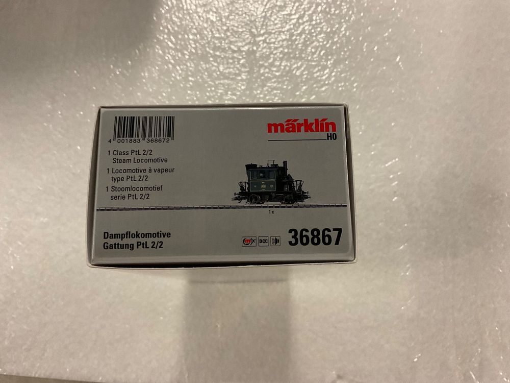 Märklin Dampflock 36867 PtL 2/2 | Kaufen auf Ricardo