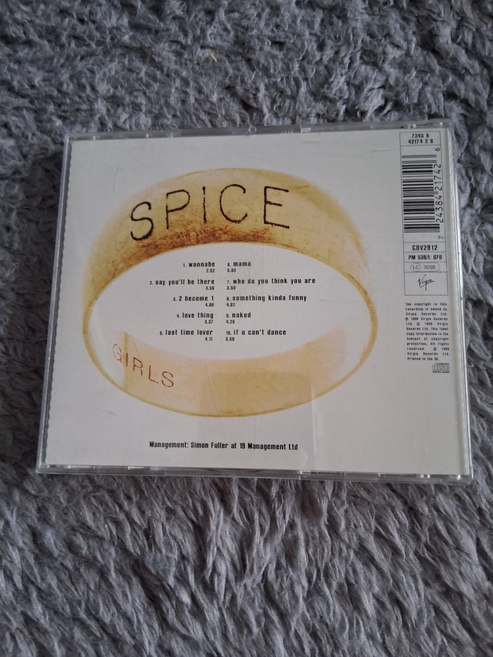 CD: SPICE GIRLS        SPICE     CD – Usato da Wetzikon ZH venduto da Ramones01 1