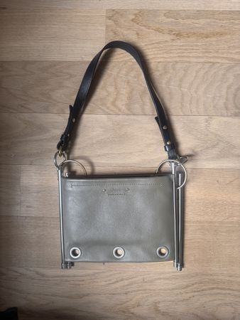 Chloé Metall Ring Bag Beige/Grau 