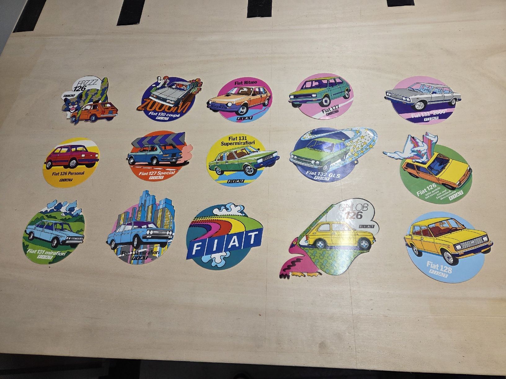 Sticker: Fiat aufkleber Sammlung  – Usato da Wetzikon ZH venduto da AmacherM 3