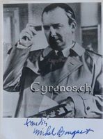 Michel Bouquet (1925-2022) Schauspieler - Autogramm