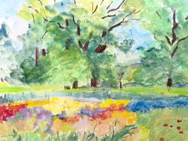 Aquarell von M. Gianella Geb. 1949  / CHF 4,750 @ Koller