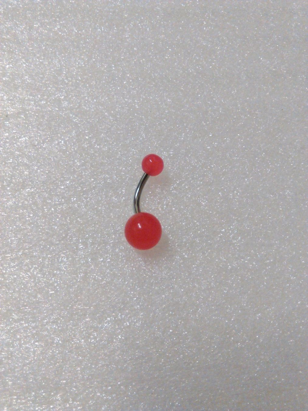 Piercingschmuck: EDELSTHAL BAUCHNABELPIERCING;rot farbe – Neu (gemäss Beschreibung) aus Basel von bijoutrie_4 6