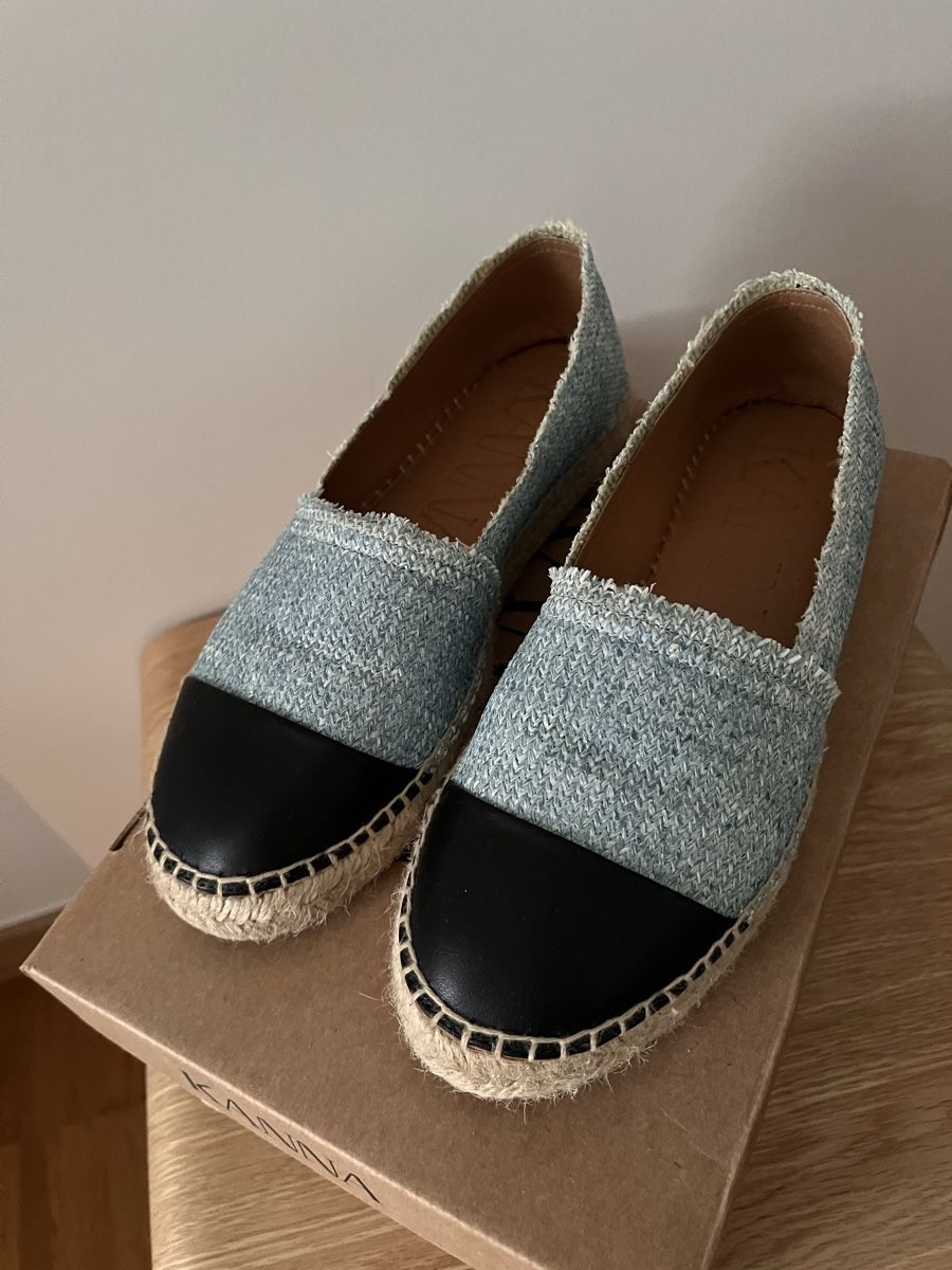 Scarpe da donna: Espadrille bicolores - marque KANNA - taille 38 – Usato da Lausanne venduto da Cupcake.vanille