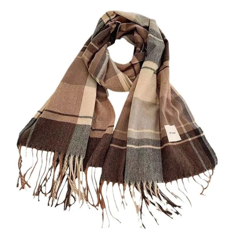 Écharpe Tube Femme – Douce, Chaude Et Duveteuse En Laine Acrylique – 60x30 Cm – Hiver Chic