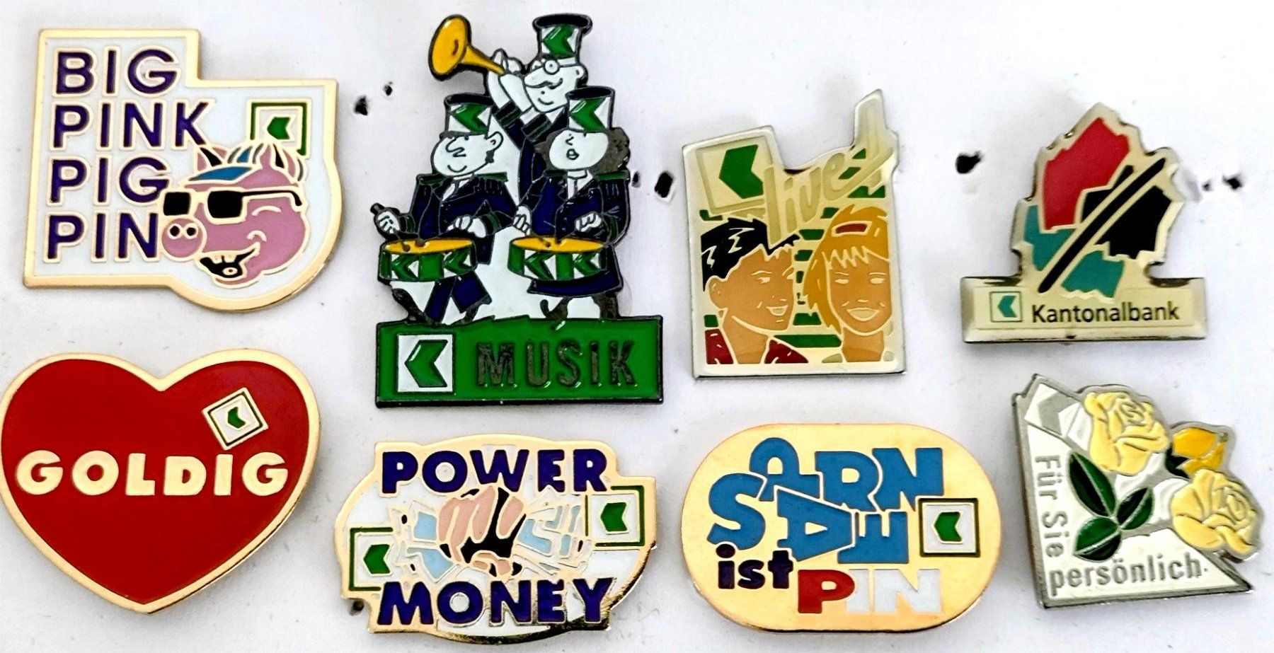 Plaquettes & Badges: Pins Kantonalbanken – D'occasion à Pfäffikon ZH par Colacity