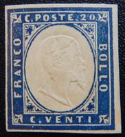 Sardinien Altitalien Kat. 12b (*)? 1859 Kat. 1'100 Euro sign