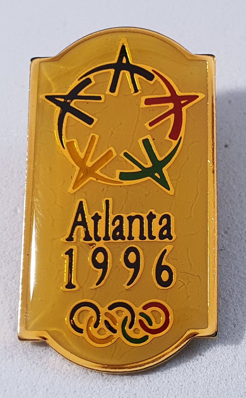 Plaketten & Abzeichen: Z516 - Pin Olyimpic Games Atlanta 1996 – Gebraucht aus Reinach BL von Boston-Verkauf