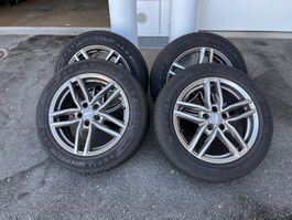 Winterräder Alutec 7.5Jx17H2 + Michelin Alpine (225/55 R17)