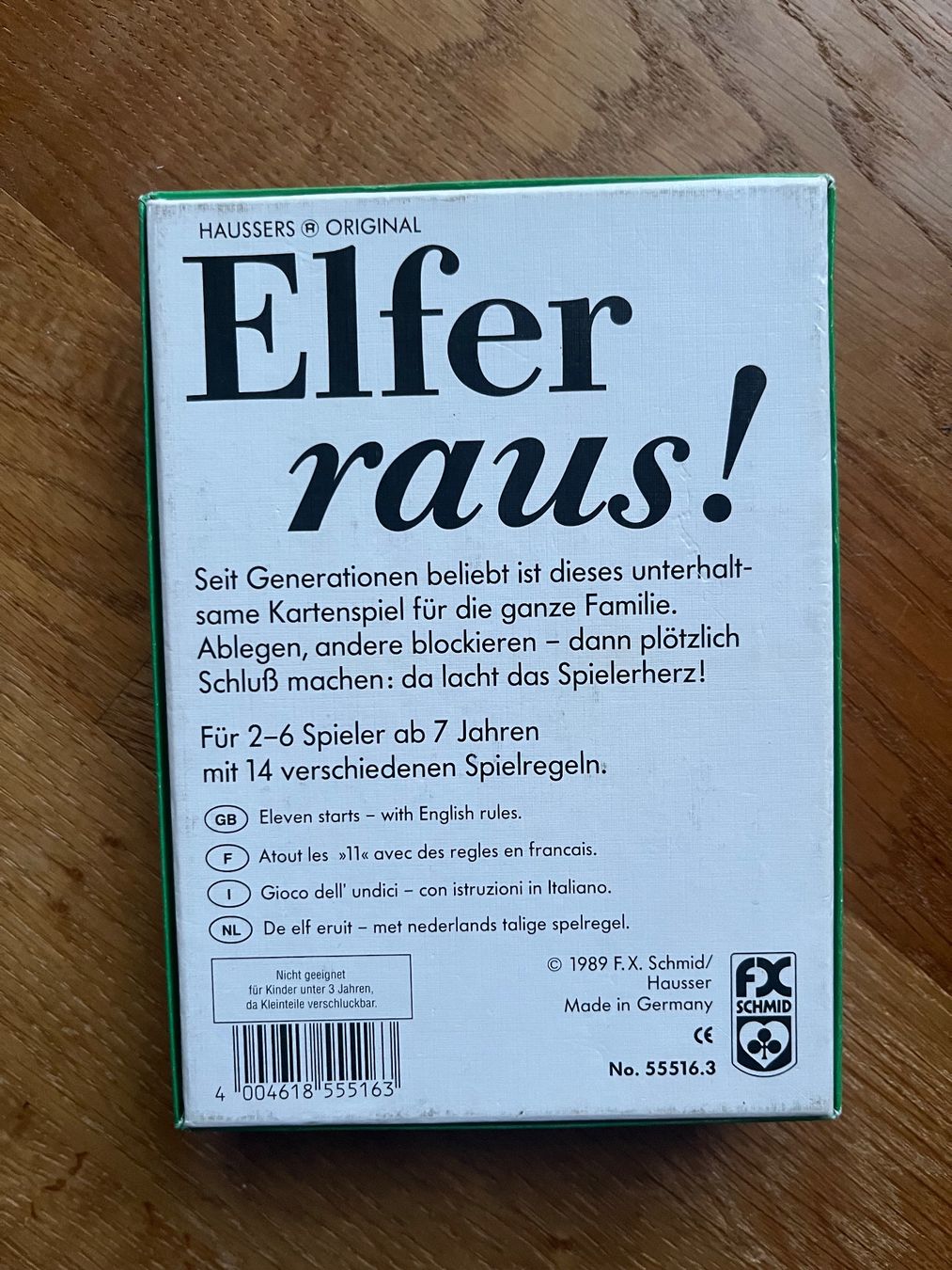 Giochi: Elfer raus! – Nuovo (secondo la descrizione) da Gurmels venduto da sar_znc6 2