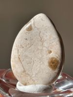 Natürlicher Stein Anhänger in Wassertropfenform