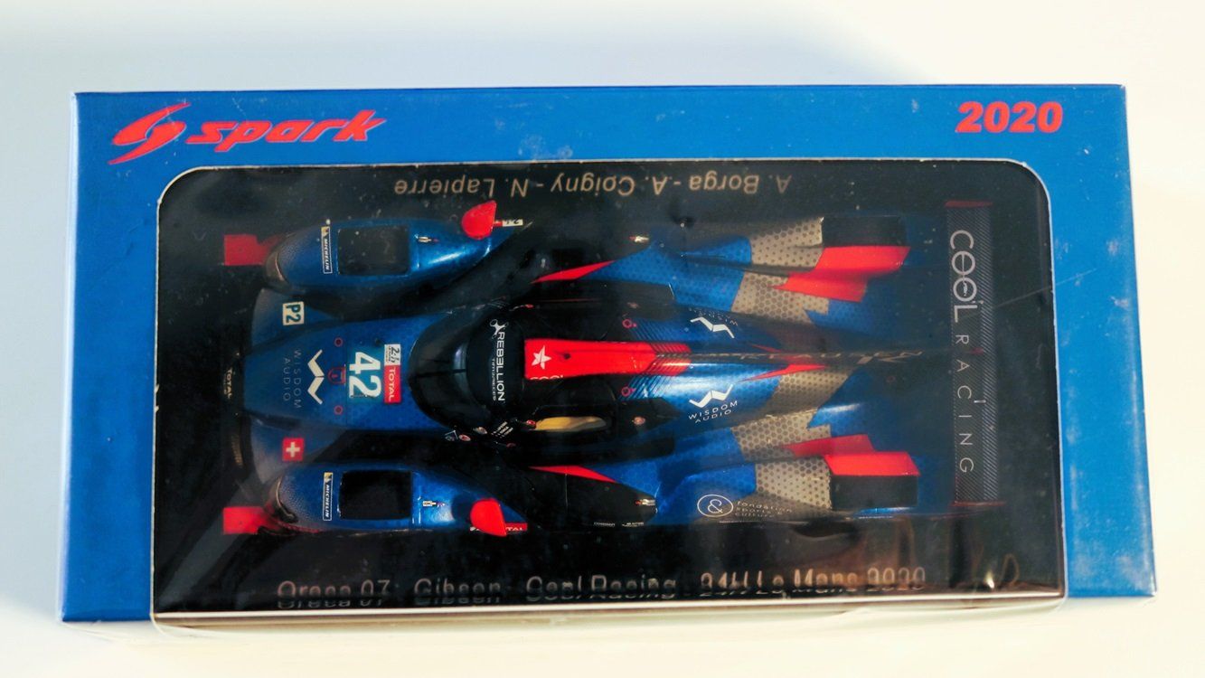 Spark Modellini d'auto: Spark S7980, Oreca #42, Mans 2020, Coigny / Borga / Lapierre – Nuovo e nell'imballaggio originale da Bex venduto da Smallcar 2