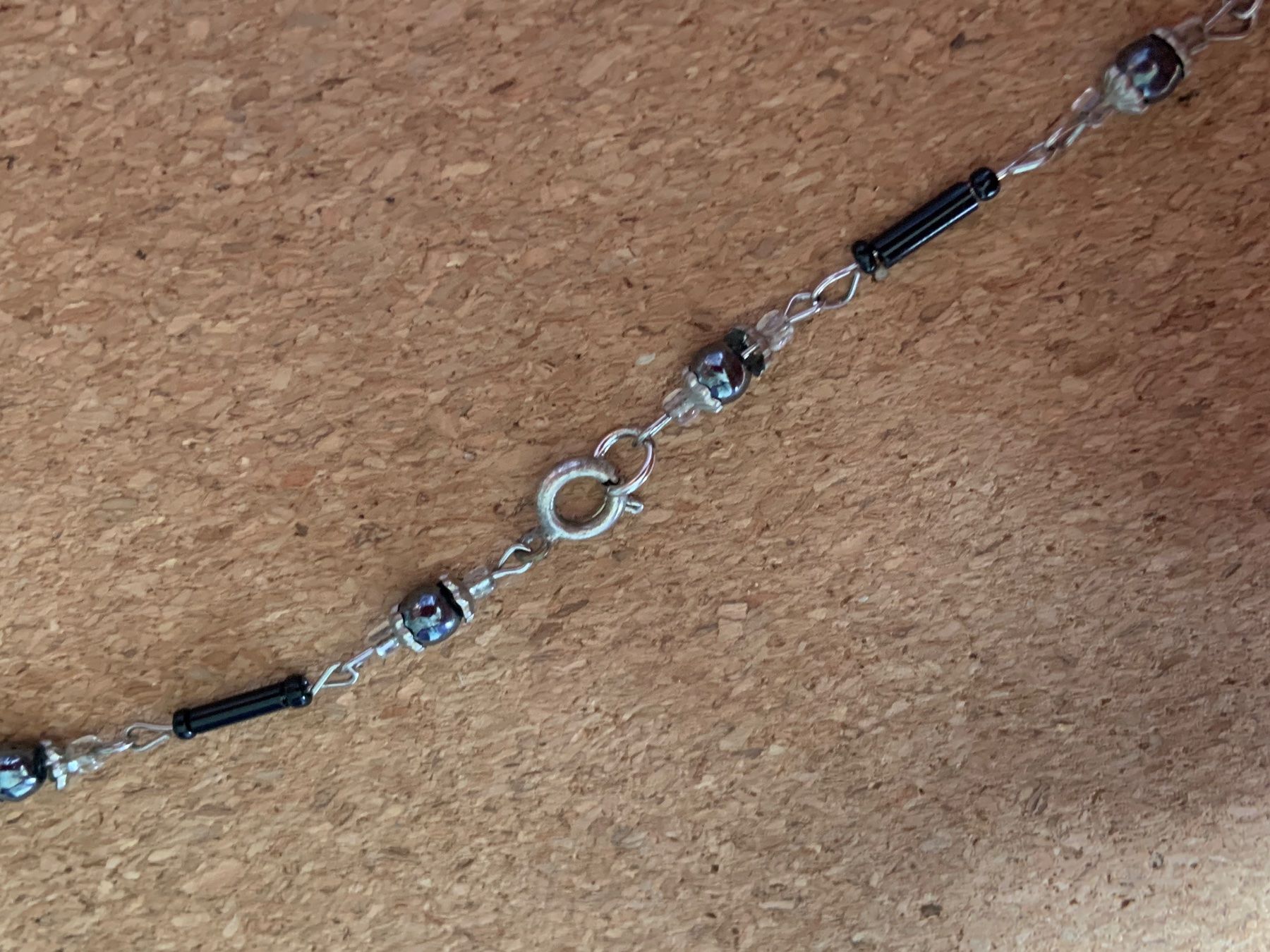 Ketten: Kette schwarz Fein leicht (ca 36cm) – Gebraucht aus Dittingen von Bijoubelle 1