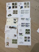 Briefmarken  mit verschiedenen Motiven