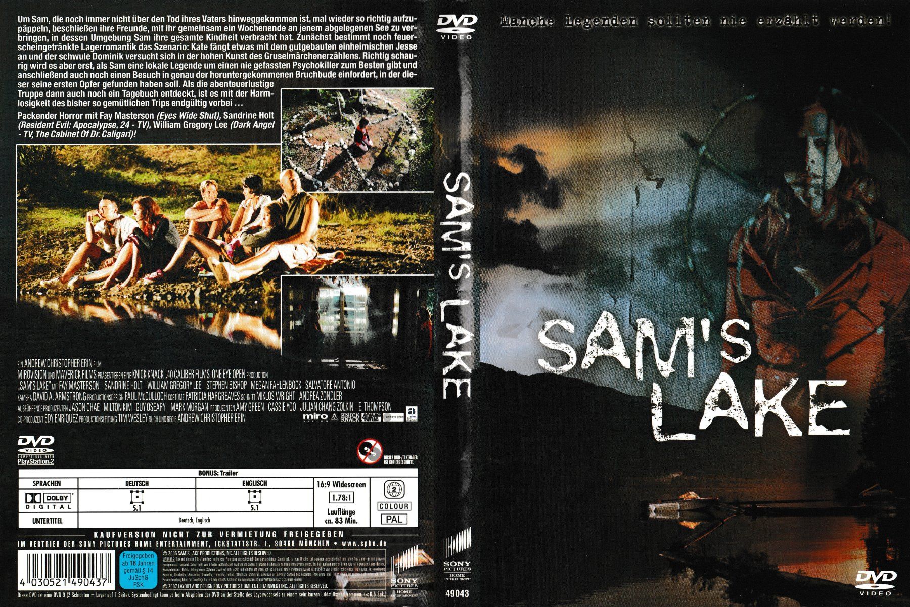 Tutti i DVDs: DVD - Sam's Lake – Usato da Langnau am Albis venduto da MediaRescuerKeLoX