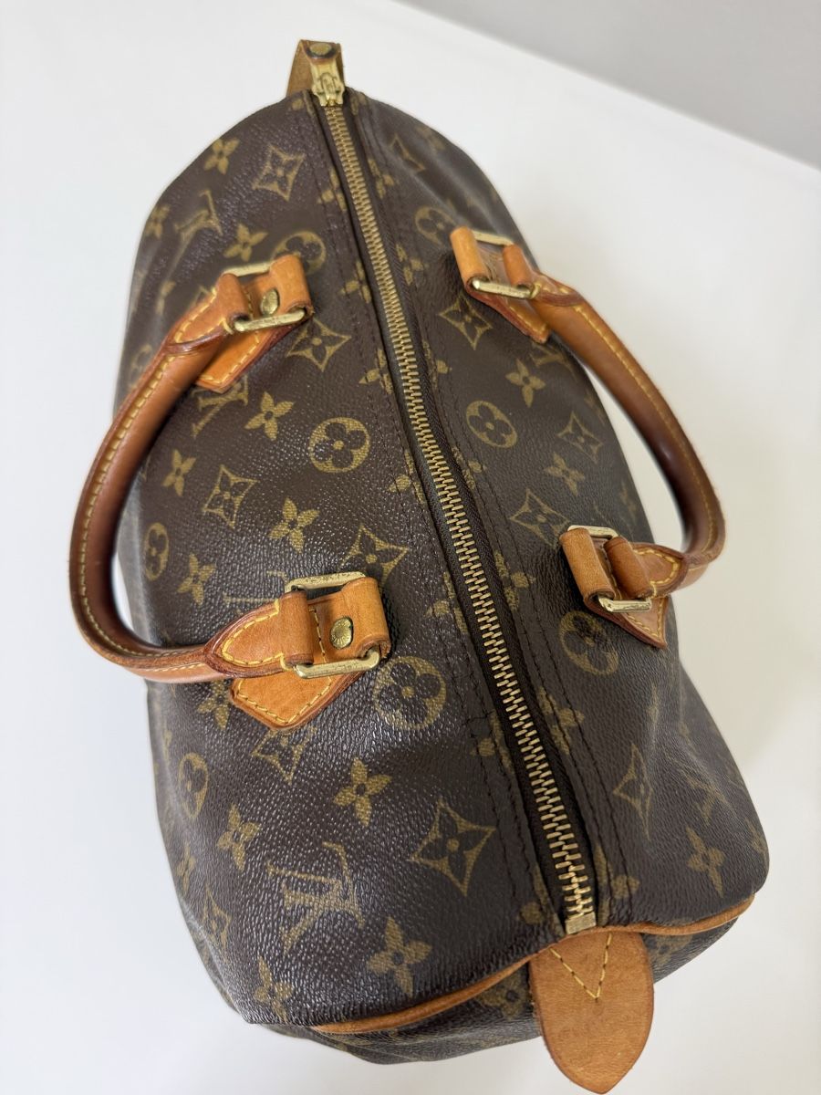 Louis Vuitton Borse da donna: Louis Vuitton Speedy 30, Monogram Canvas – Usato da Bottmingen venduto da celina.00 4