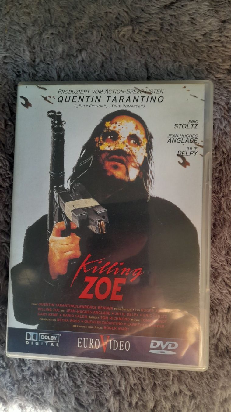 Alle DVDs: KILLING ZOE   DVD – Gebraucht aus Wetzikon ZH von Ramones01