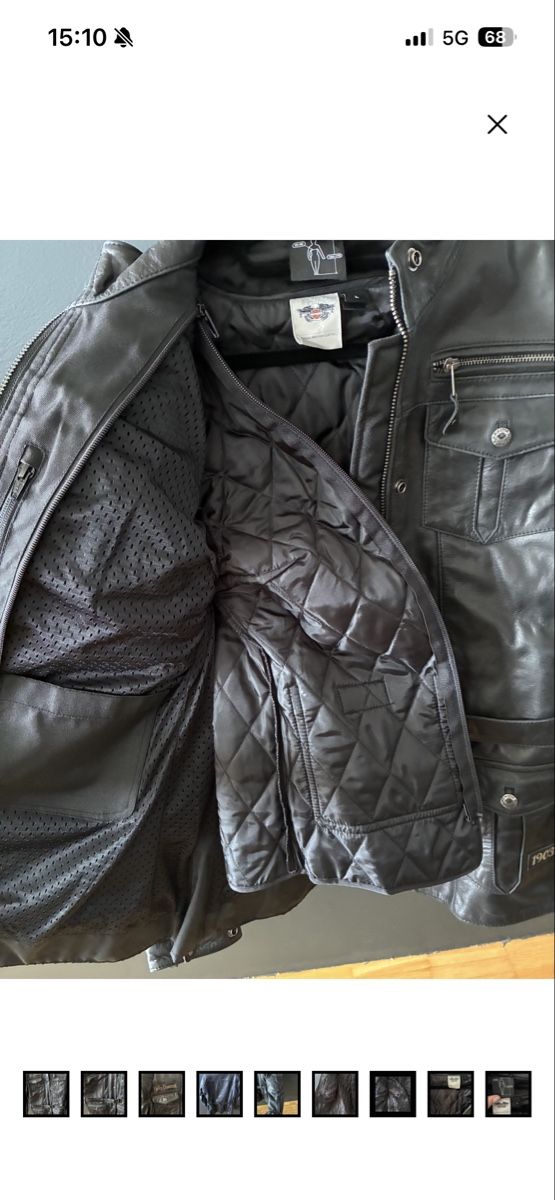 Harley-Davidson Jacken: Harley Davidson biker jacket – Gebraucht aus Neuchâtel von msu_8sxj 5