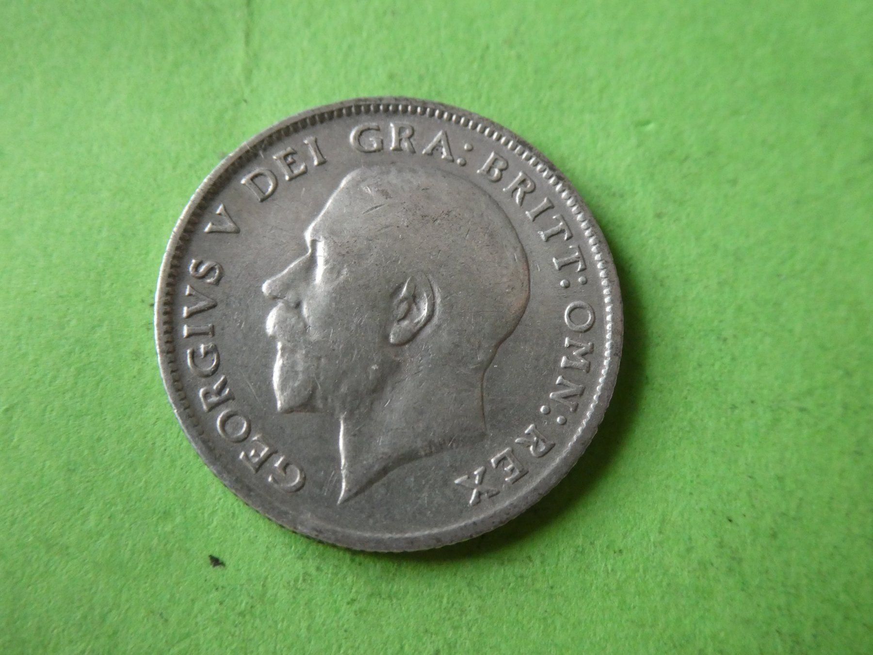 Alle Münzen: Grossbritannien 1911, 6 Pence  - Silber – Gebraucht aus Hinterforst von Rohusri 1