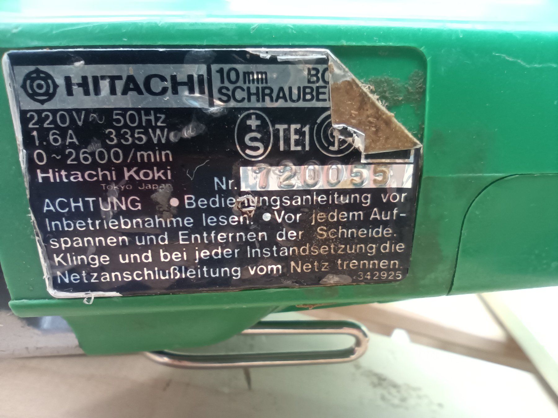 Hitachi Trapani: Hitachi Bohrmaschine – Usato da Oberegg venduto da A-Z.Handel.Loehrer 7