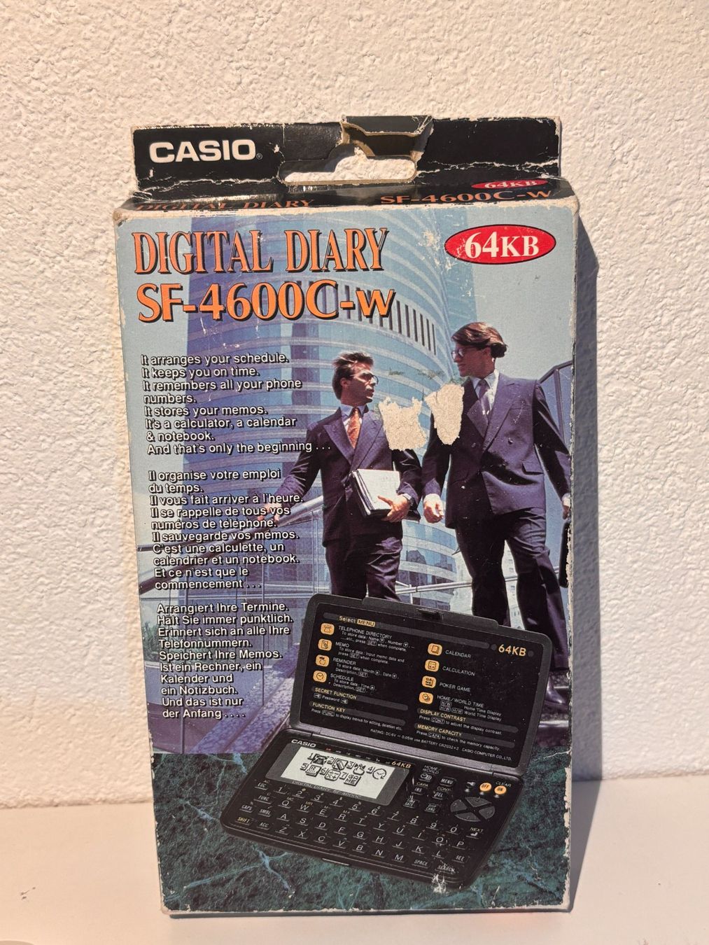 Casio Palmari: Casio Digital Diary SF-4600 64 KB – Usato da Binningen venduto da samorga21 3