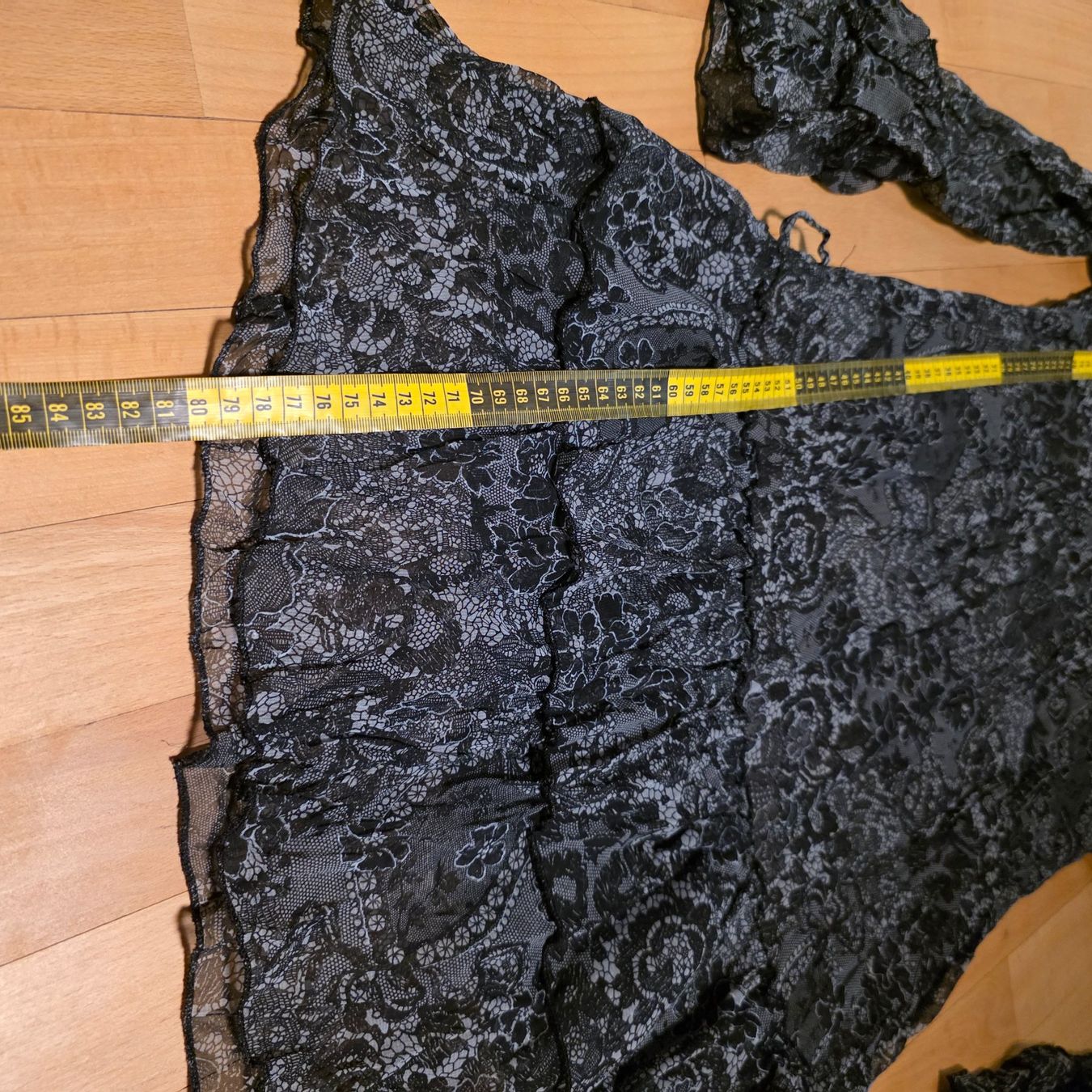 Tuniche: Transparente Bluse mit Glockenärmeln – elegant – Usato da Wald ZH venduto da CapLux 3