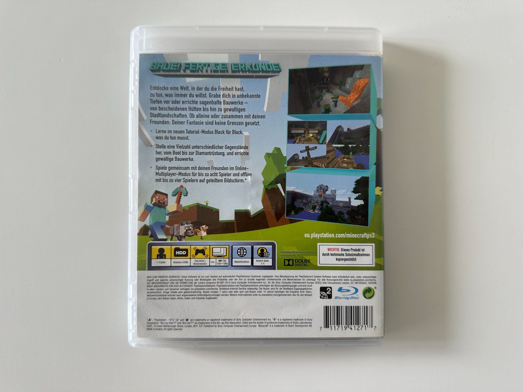 Sony Giochi: Minecraft, Sony Playstation 3, PS3 – Usato da Couvet venduto da nay_prh5 2