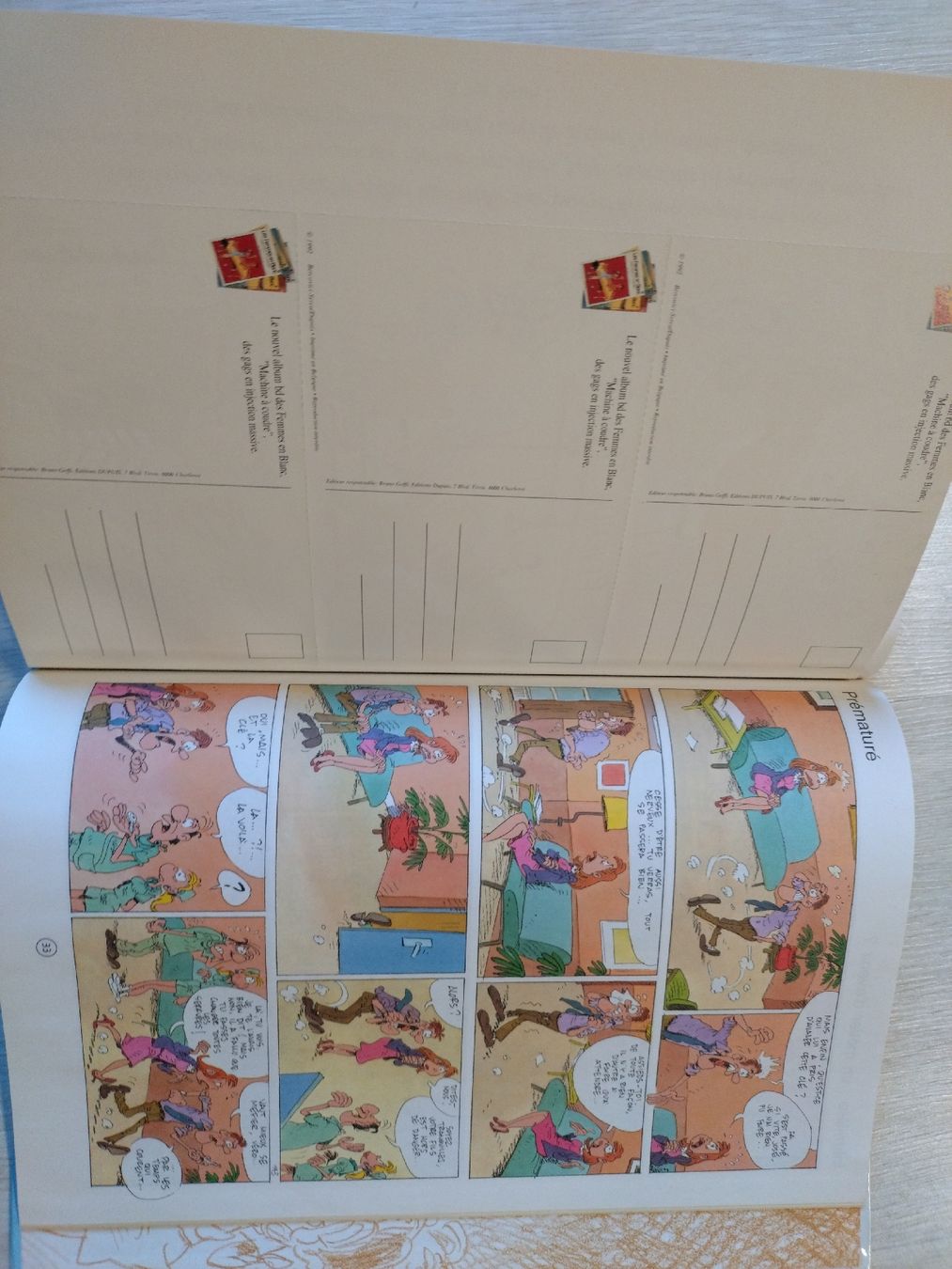 Fumetti: Les Femmes en Blanc 10, Machine à Coudre EO complète – Usato da Farvagny-le-Grand venduto da LaCaverne 3