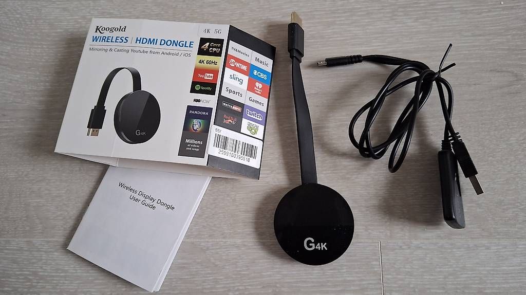 Unità & Adattatore: HDMI Streaming Dongle G4K 5G wireless – Usato da Mellingen venduto da Biddy0