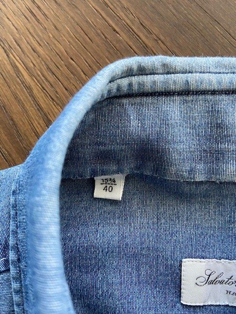Camicie: Herren Jeans-Hemd, Kragengr. 40 – Usato da Birmensdorf ZH venduto da Sacama888 2