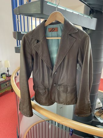 Lederjacke Brogden Braun G.36