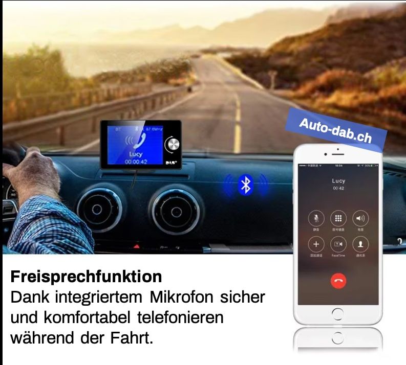 Adapter: DAB Auto Empfänger Adapter | Autoradio DAB+ Receiver – Neu und originalverpackt aus Basel von  2
