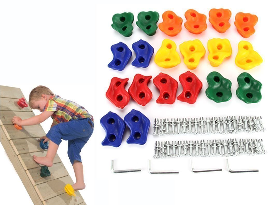 Pareti & prese d'arrampicata: Klettergriffe Bouldersteine Kinder Set – Nuovo (secondo la descrizione) da Thun venduto da Newnewshop