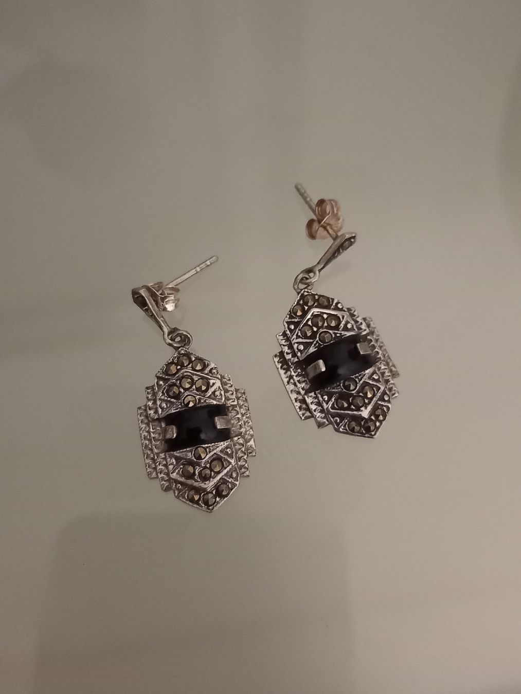 Orecchini pendenti & Orecchini a lobo: Art Deco.antike Ohrstecker  – Usato da Kerzers venduto da ExpressoTerreno